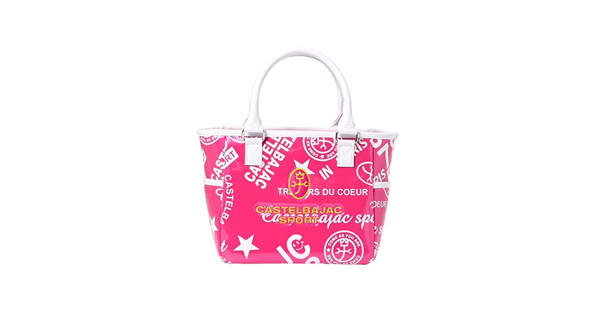 【美品】カステルバジャック　トートバッグ　ハンドバッグ　ゴルフバッグ　エナメル カステルバジャック(CASTELBAJAC) ゴルフ トートバッグ | 通販